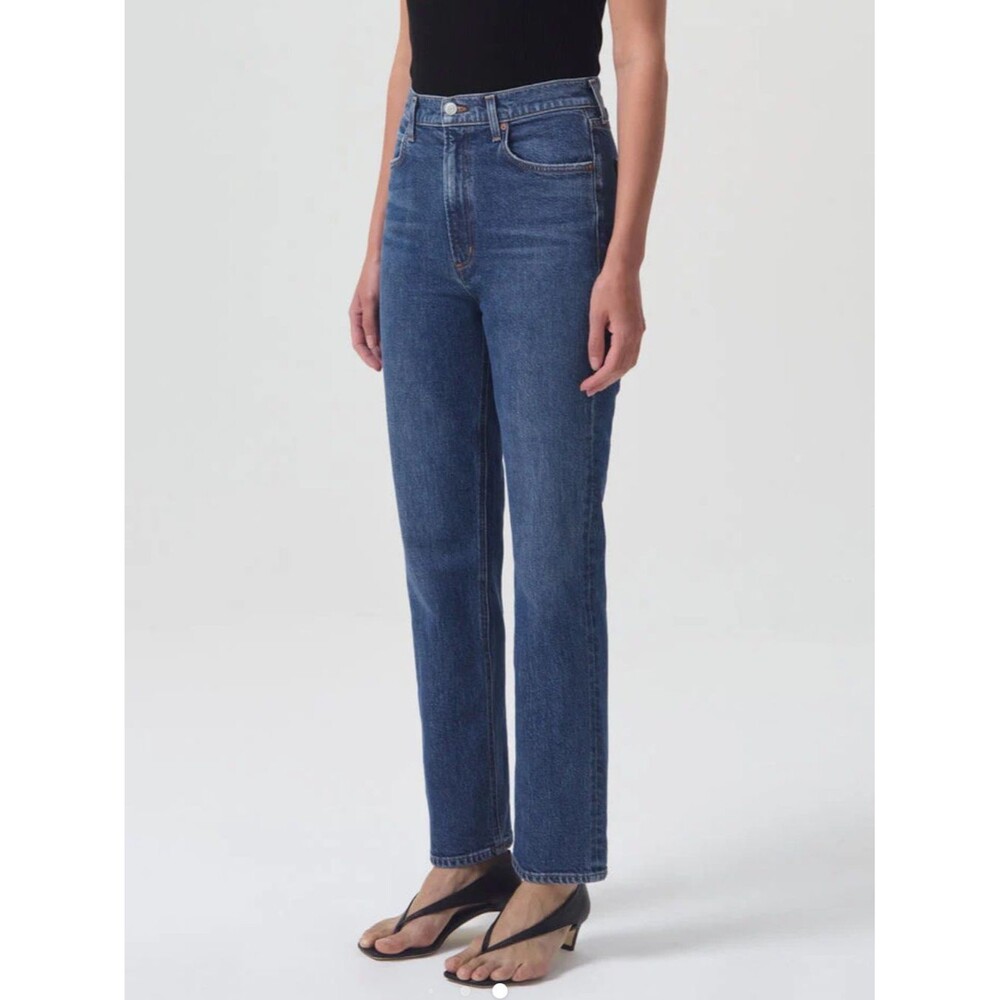 Agolde High Rise Stovepipe Jeans